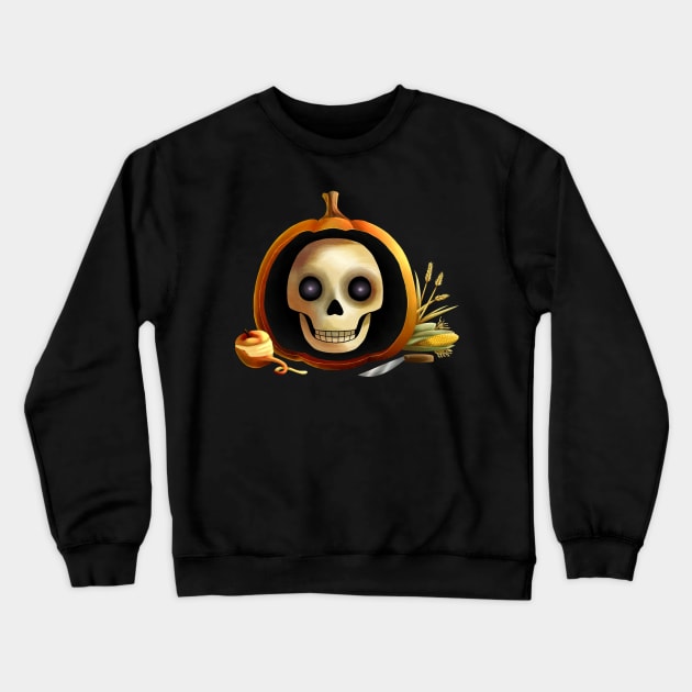 Over the Garden Wall: Inside the Pumpkin Crewneck Sweatshirt by CuteNerds